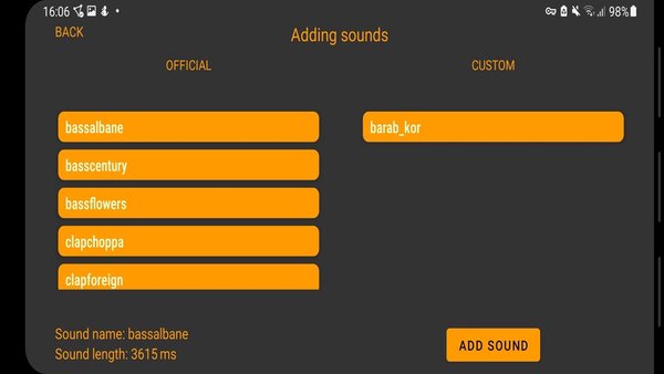 EasyMusic — Музыка и аудио, скриншот интерфейса 2
