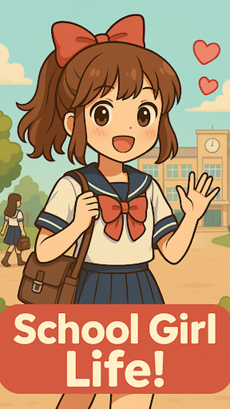 School Girl Life! — Симуляторы, скриншот интерфейса 4