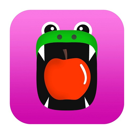Snake eats apples