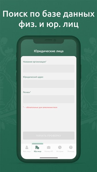 ФССП: судебные приставы России — Финансы, скриншот интерфейса 1