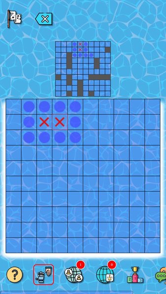 Морской бой — Настольные игры, скриншот интерфейса 2