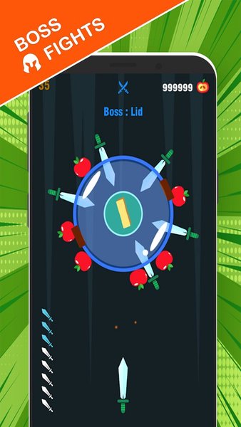 Knife Master : Unlimited Coins 💰 — Казуальные, скриншот интерфейса 3