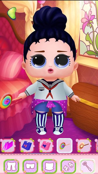 Dolls Dress Up Game — Симуляторы, скриншот интерфейса 4