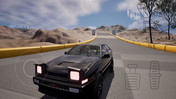 Velocidad — Гонки, скриншот интерфейса 2
