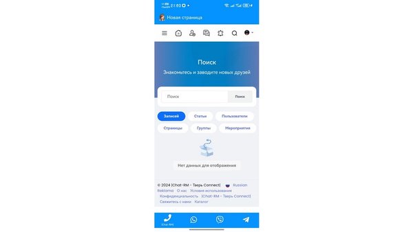 |Chat-RM - Тверь Connect| — Знакомства, скриншот интерфейса 4