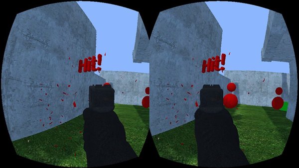Like IPSC mobile VR — Симуляторы, скриншот интерфейса 1