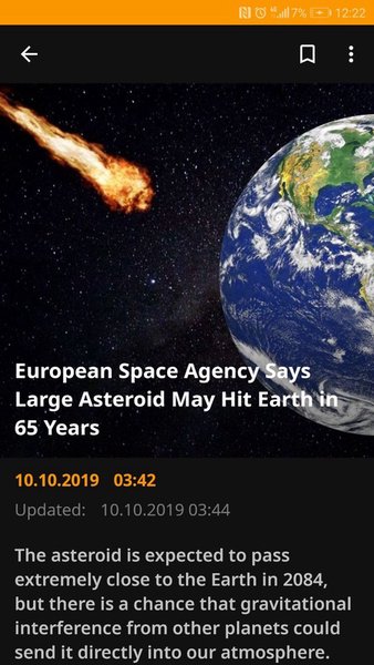 Sputnik — Новости и журналы, скриншот интерфейса 4
