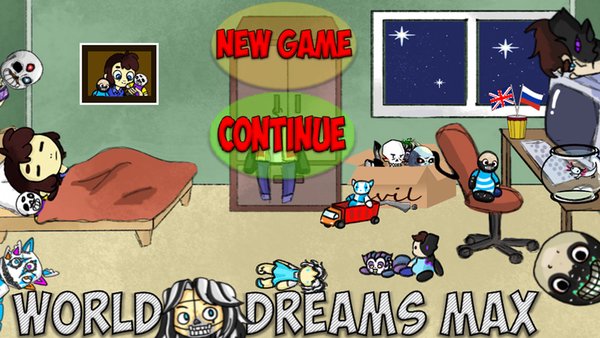 World of Dreams Max — Ролевые, скриншот интерфейса 3