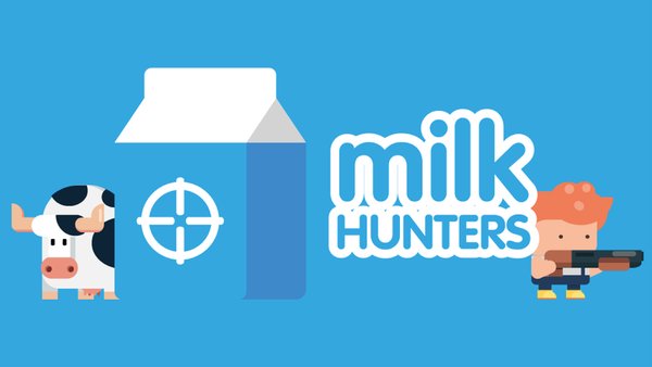 Milk hunters: flat shooter — Детские, скриншот интерфейса 5