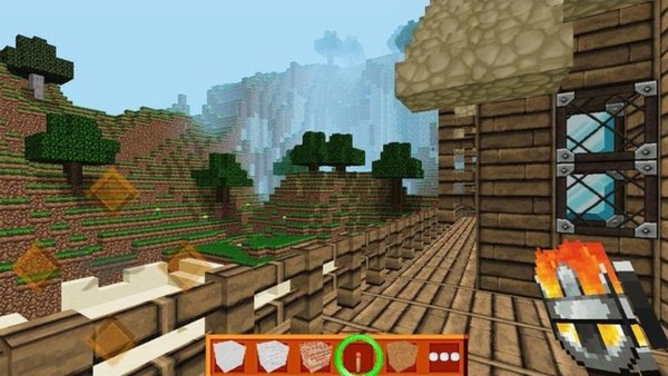 Maxcraft: Pocket Edition — Стратегии, скриншот интерфейса 1