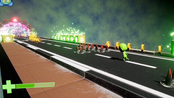 Obstacle Course Running — Аркады, скриншот интерфейса 4