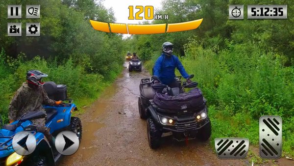 Квадроцикл ATV - игры на квадроциклах для бездорожья — Симуляторы, скриншот интерфейса 3