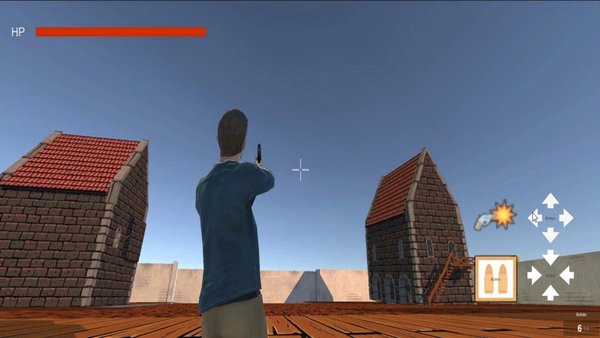 Shooter one - Месть Толяна — Шутеры, скриншот интерфейса 3