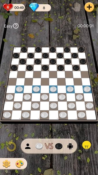 Checkers - Шашки — Настольные игры, скриншот интерфейса 6