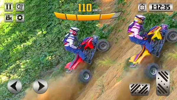 Квадроцикл ATV - игры на квадроциклах для бездорожья — Симуляторы, скриншот интерфейса 1