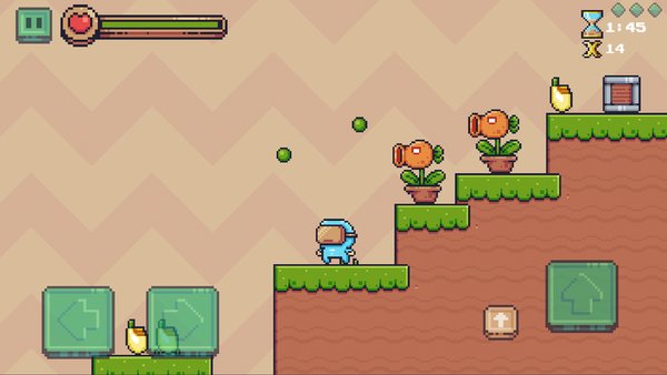 Pixel Adventure -  2Д Платформер — Приключения, скриншот интерфейса 2