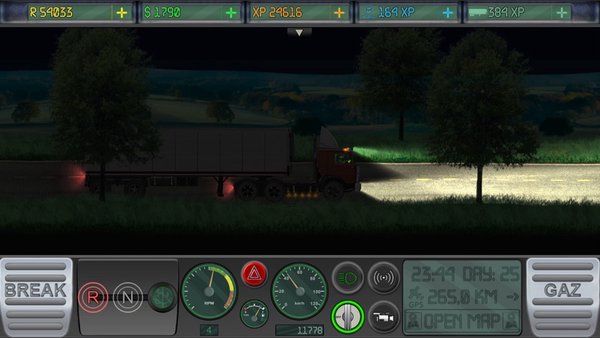 Carrier Joe 3 History — Симуляторы, скриншот интерфейса 1