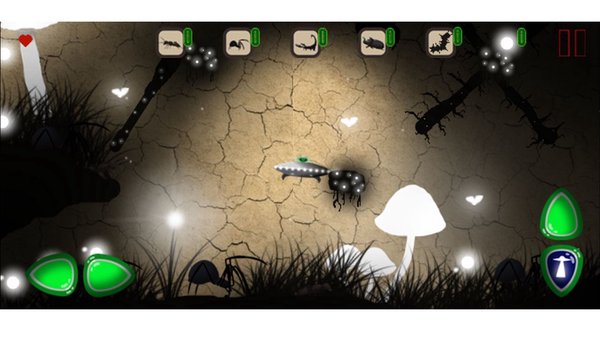 Alien UFO 2- Abduction insect — Инди, скриншот интерфейса 8