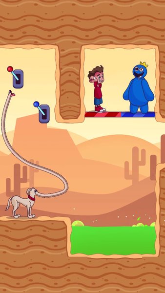Long Dog: Длинный Нос и Длинная Собака! Игра! — Головоломки, скриншот интерфейса 7
