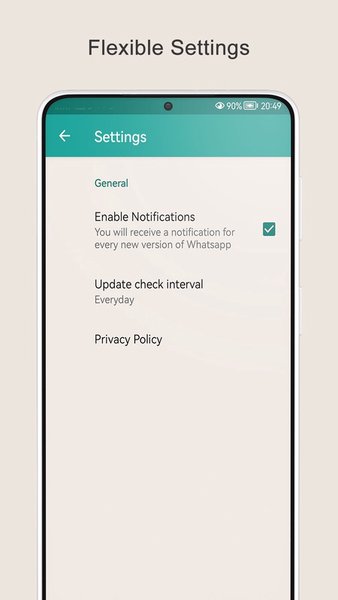 WhatsApp Updater - Обновление WhatsApp — Инструменты, скриншот интерфейса 3