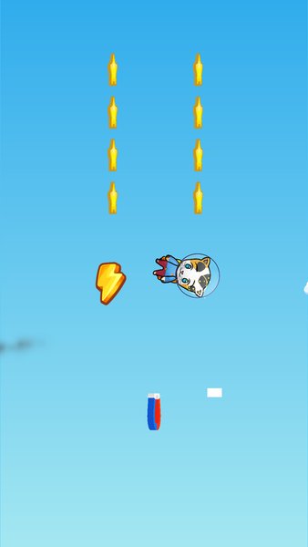 Rocket Cat: Jetpack Jumper — Казуальные, скриншот интерфейса 1