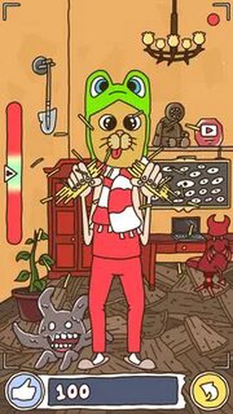 Игра про Спагетти 2 — Аркады, скриншот интерфейса 1
