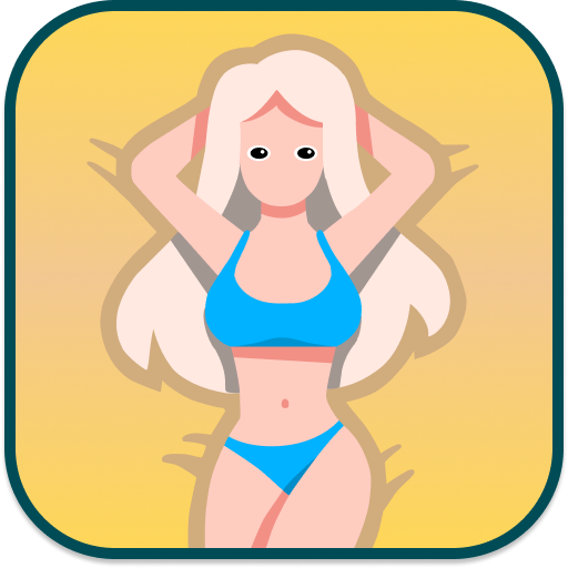 Beach Clicker: аниме девушки
