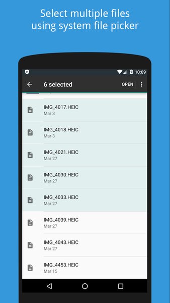HEIC/HEIF/AVIF - JPG Converter — Фотография, скриншот интерфейса 2