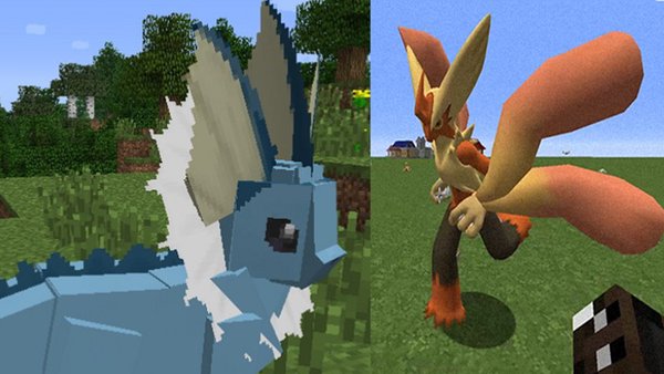 Мод Pixelmon для Майнкрафта — Развлечения, скриншот интерфейса 2