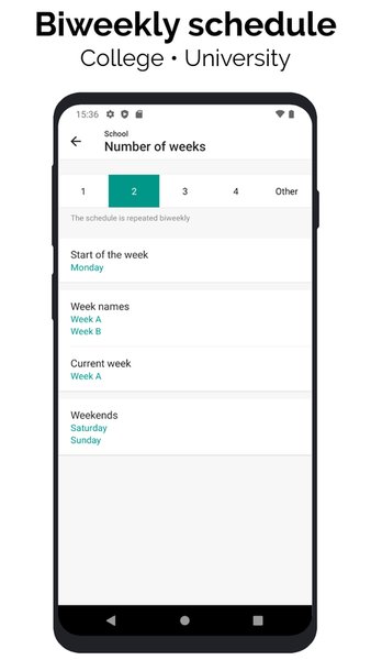 Smart Timetable - расписание занятий и календарь — Образование, скриншот интерфейса 7