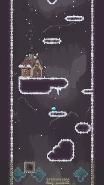 Jumpy Slime — Инди, скриншот интерфейса 2