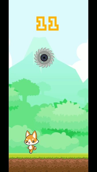 Dodging Dog: Endless Running — Казуальные, скриншот интерфейса 2