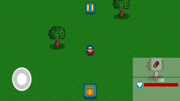 Survivor Island 2D — Инди, скриншот интерфейса 2