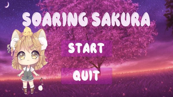 Soaring Sakura — Аниме, скриншот интерфейса 1