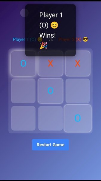 Play New Tik Tak Toe Game — Детские, скриншот интерфейса 3