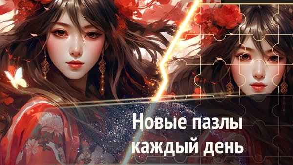 Волшебные пазлы — головоломки — Пазлы, скриншот интерфейса 8