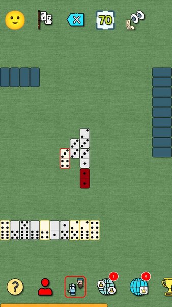 Домино паук, дуэль — Настольные игры, скриншот интерфейса 2