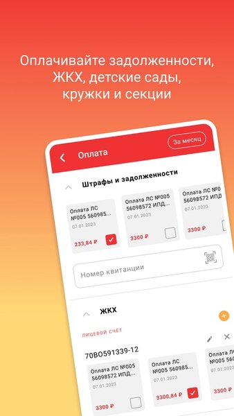 Арсенал услуг — Социальные, скриншот интерфейса 5