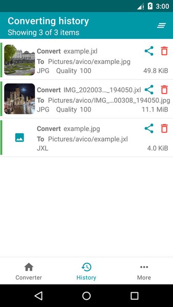 JXL (JpegXL) to JPEG Converter — Фотография, скриншот интерфейса 4