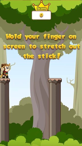 Stick Monkey — Головоломки, скриншот интерфейса 1