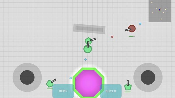 defense.io — Аркады, скриншот интерфейса 2
