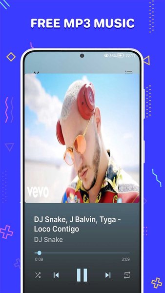 Mp3 Juice : Free Mp3 Music App — Музыка и аудио, скриншот интерфейса 1