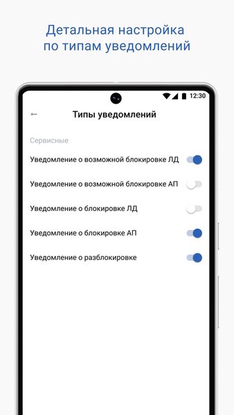 Такском Информер — Бизнес, скриншот интерфейса 7