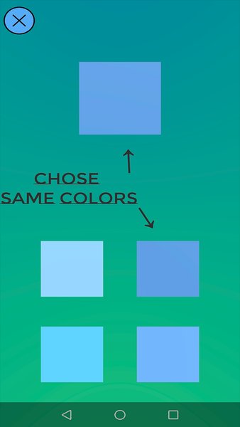 Cube Colors — Аркады, скриншот интерфейса 2
