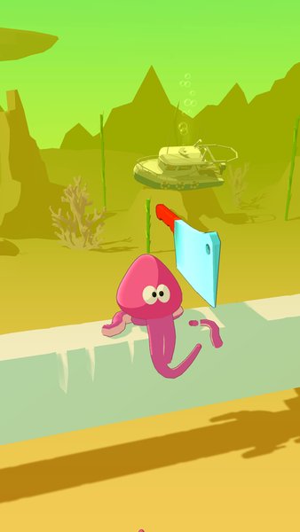 Octopus Adventure — Аркады, скриншот интерфейса 1