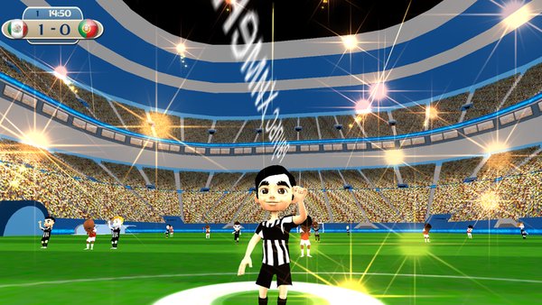 Футбол 3D. Чемпионат Мира. — Спортивные игры, скриншот интерфейса 4