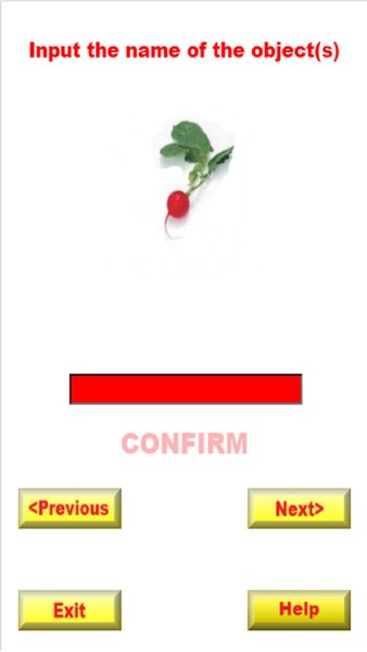 WoldLearner Vegetables — Образование, скриншот интерфейса 3