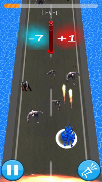 Dummy VS Zombie War Shooter — Шутеры, скриншот интерфейса 3