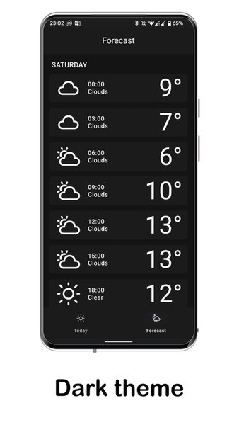Weather App — Погода, скриншот интерфейса 4