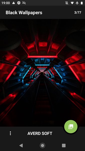 Black Wallpapers — Персонализация, скриншот интерфейса 1